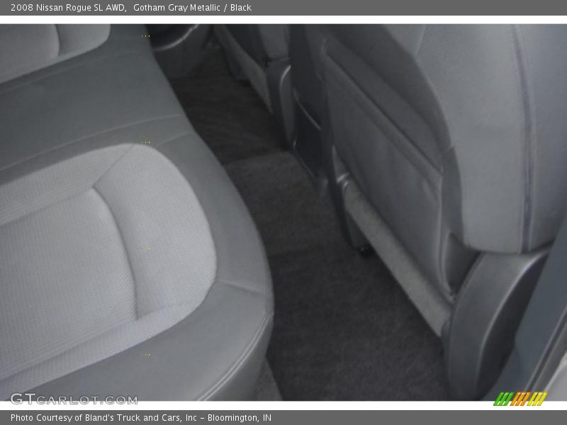 Gotham Gray Metallic / Black 2008 Nissan Rogue SL AWD