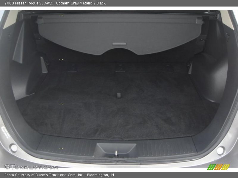 Gotham Gray Metallic / Black 2008 Nissan Rogue SL AWD