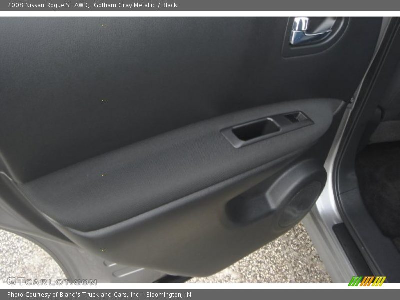 Gotham Gray Metallic / Black 2008 Nissan Rogue SL AWD