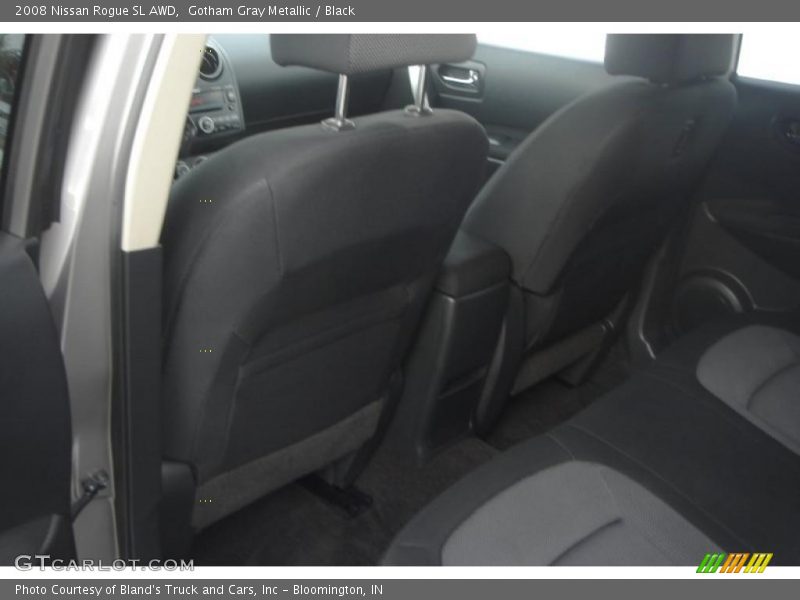 Gotham Gray Metallic / Black 2008 Nissan Rogue SL AWD