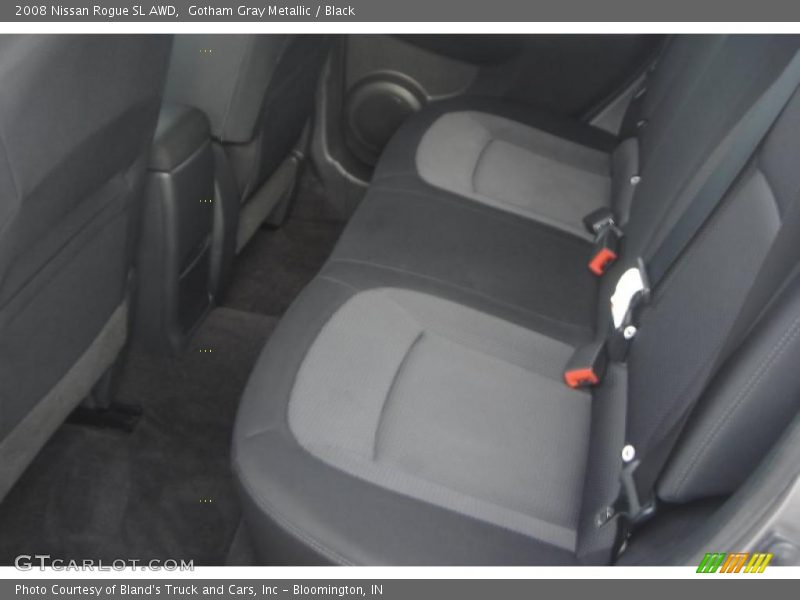 Gotham Gray Metallic / Black 2008 Nissan Rogue SL AWD