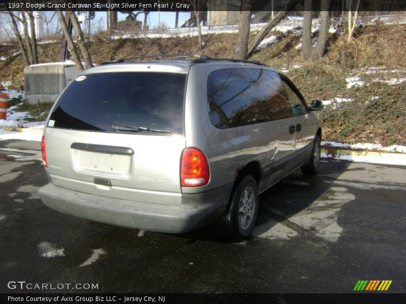 Light Silver Fern Pearl / Gray 1997 Dodge Grand Caravan SE