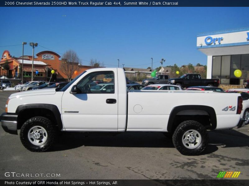 Summit White / Dark Charcoal 2006 Chevrolet Silverado 2500HD Work Truck Regular Cab 4x4