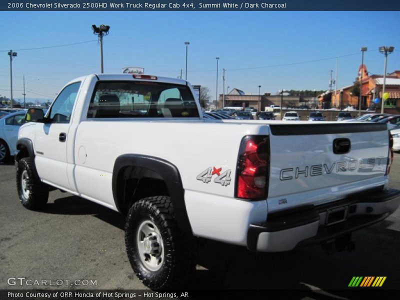 Summit White / Dark Charcoal 2006 Chevrolet Silverado 2500HD Work Truck Regular Cab 4x4