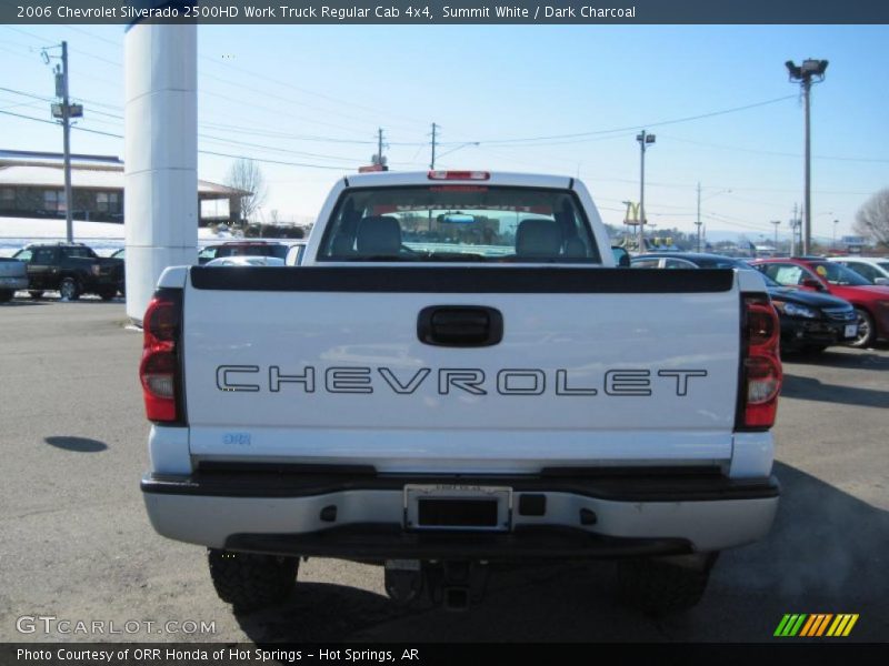 Summit White / Dark Charcoal 2006 Chevrolet Silverado 2500HD Work Truck Regular Cab 4x4