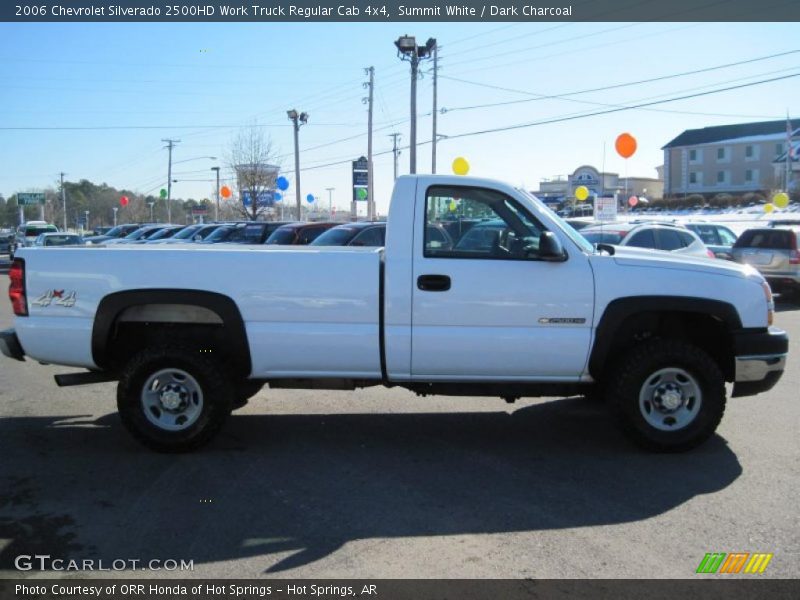 Summit White / Dark Charcoal 2006 Chevrolet Silverado 2500HD Work Truck Regular Cab 4x4