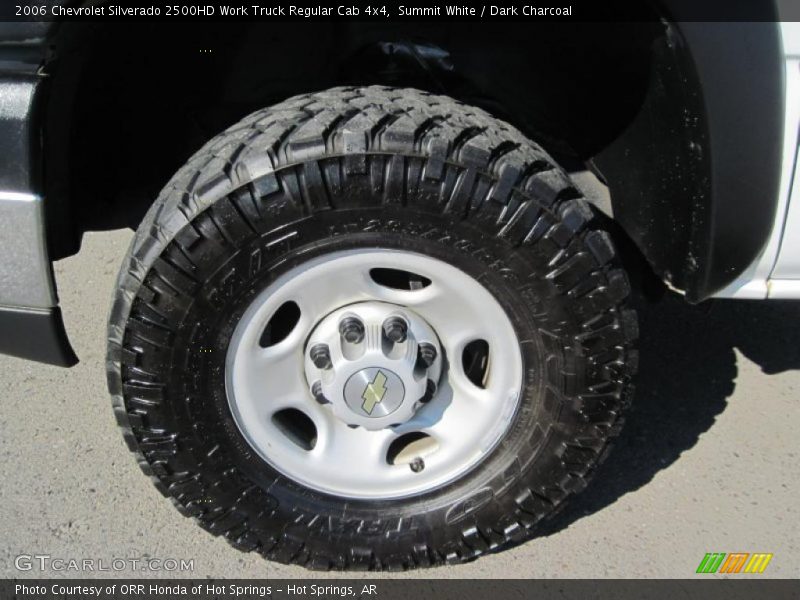 Summit White / Dark Charcoal 2006 Chevrolet Silverado 2500HD Work Truck Regular Cab 4x4