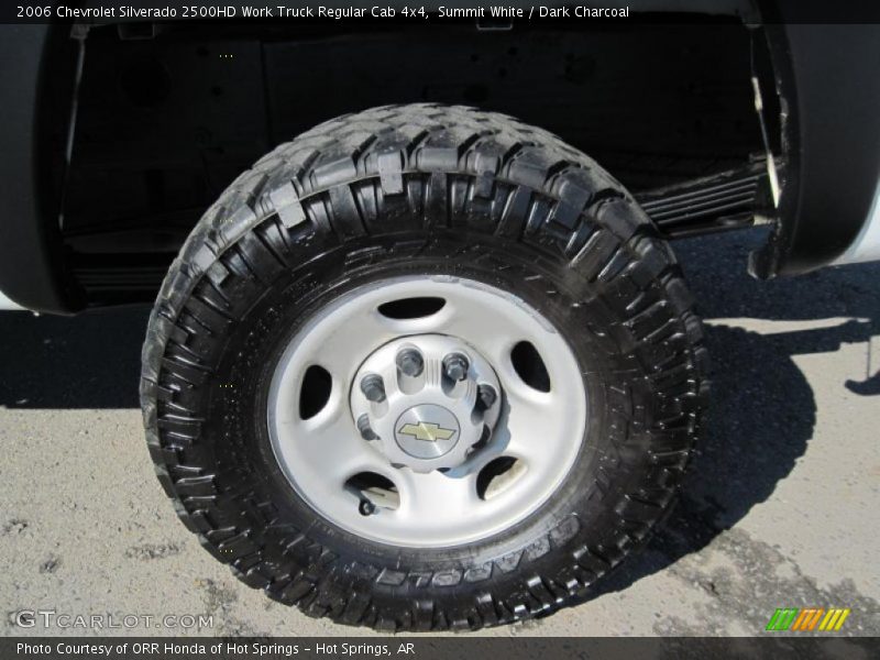 Summit White / Dark Charcoal 2006 Chevrolet Silverado 2500HD Work Truck Regular Cab 4x4