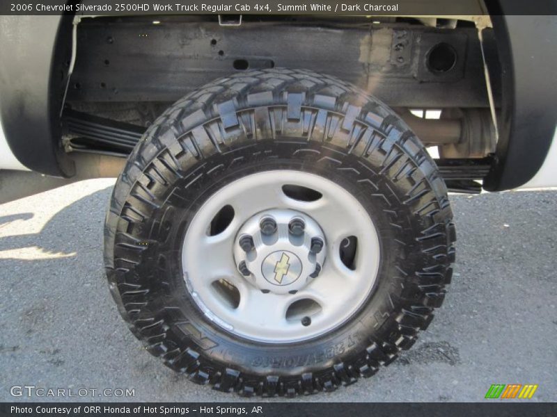 Summit White / Dark Charcoal 2006 Chevrolet Silverado 2500HD Work Truck Regular Cab 4x4