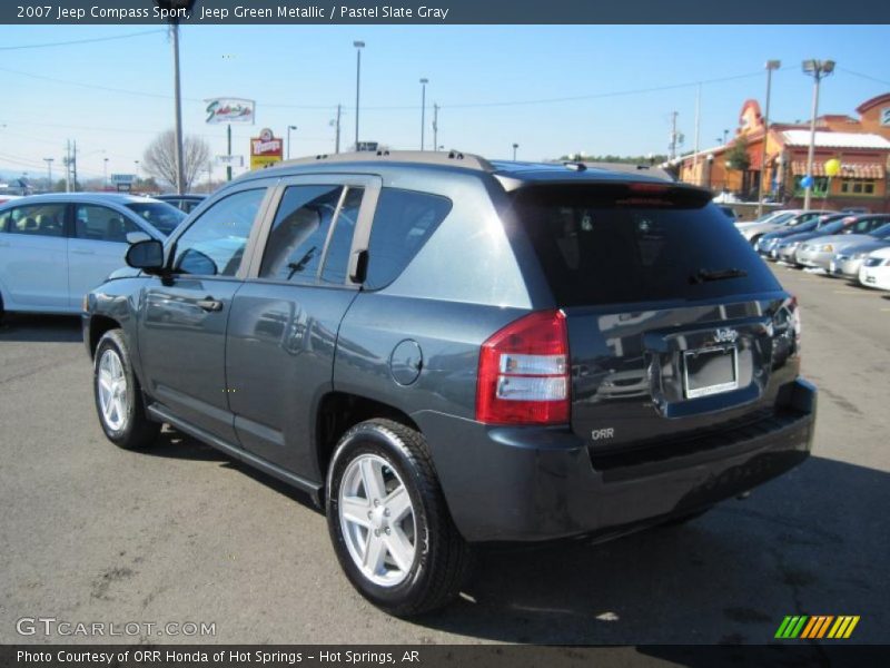 Jeep Green Metallic / Pastel Slate Gray 2007 Jeep Compass Sport
