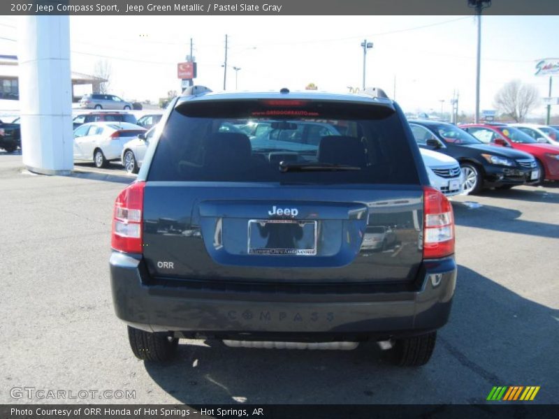 Jeep Green Metallic / Pastel Slate Gray 2007 Jeep Compass Sport