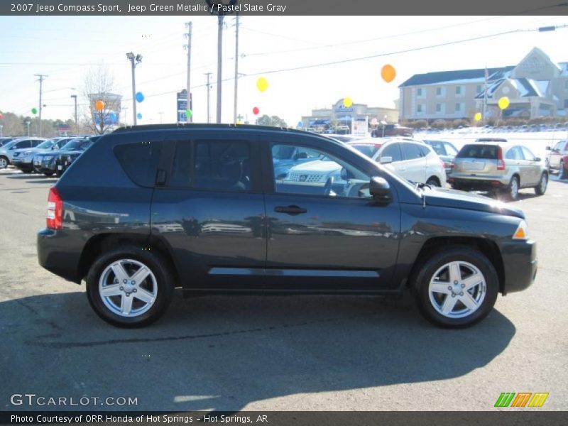 Jeep Green Metallic / Pastel Slate Gray 2007 Jeep Compass Sport