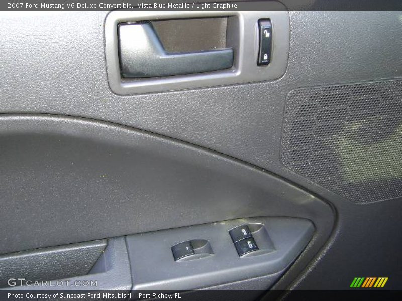 Vista Blue Metallic / Light Graphite 2007 Ford Mustang V6 Deluxe Convertible