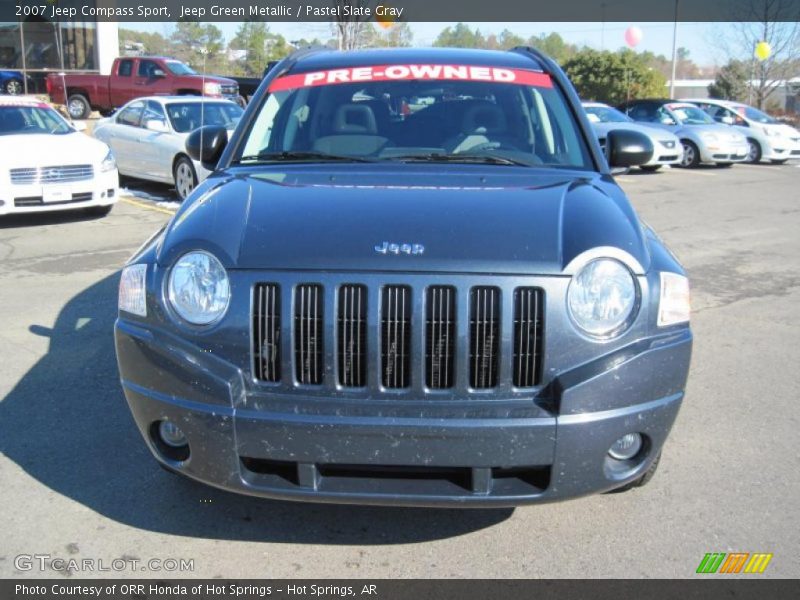 Jeep Green Metallic / Pastel Slate Gray 2007 Jeep Compass Sport