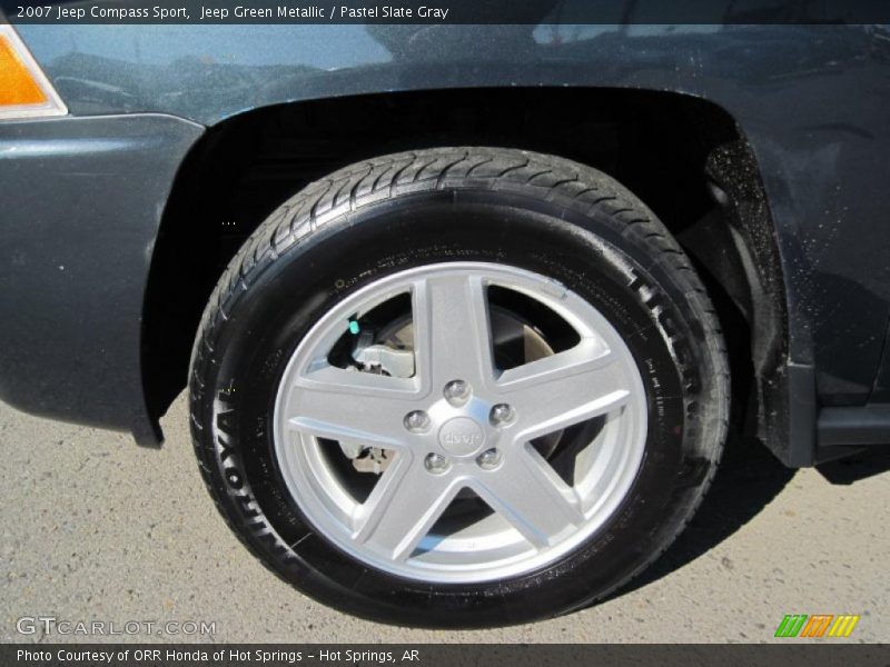 Jeep Green Metallic / Pastel Slate Gray 2007 Jeep Compass Sport