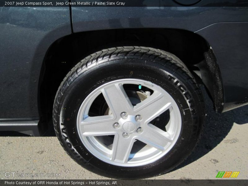 Jeep Green Metallic / Pastel Slate Gray 2007 Jeep Compass Sport