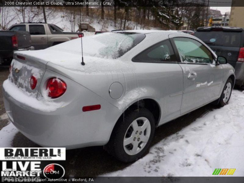 Ultra Silver Metallic / Gray 2008 Chevrolet Cobalt LS Coupe