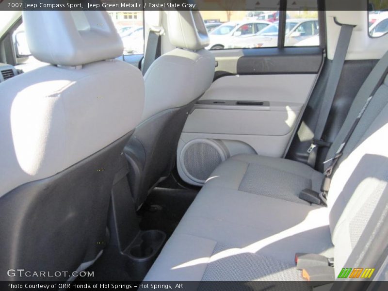 Jeep Green Metallic / Pastel Slate Gray 2007 Jeep Compass Sport