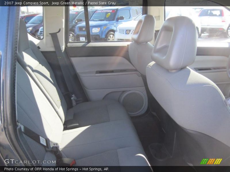 Jeep Green Metallic / Pastel Slate Gray 2007 Jeep Compass Sport