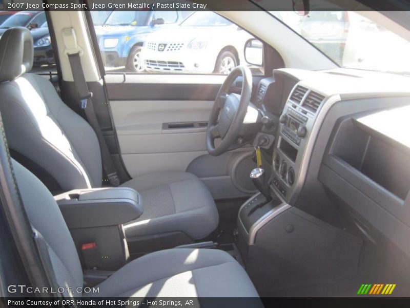 Jeep Green Metallic / Pastel Slate Gray 2007 Jeep Compass Sport