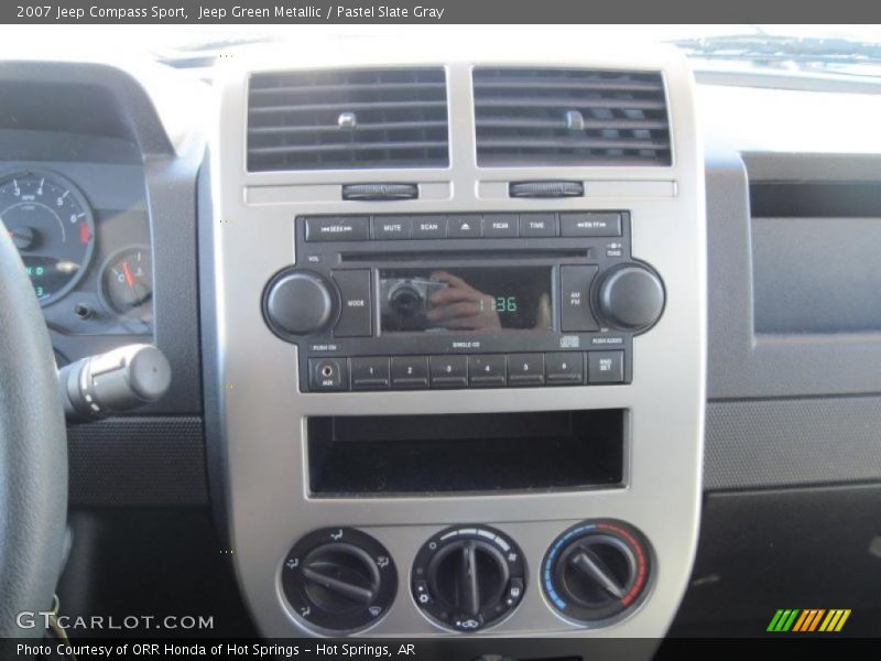 Jeep Green Metallic / Pastel Slate Gray 2007 Jeep Compass Sport