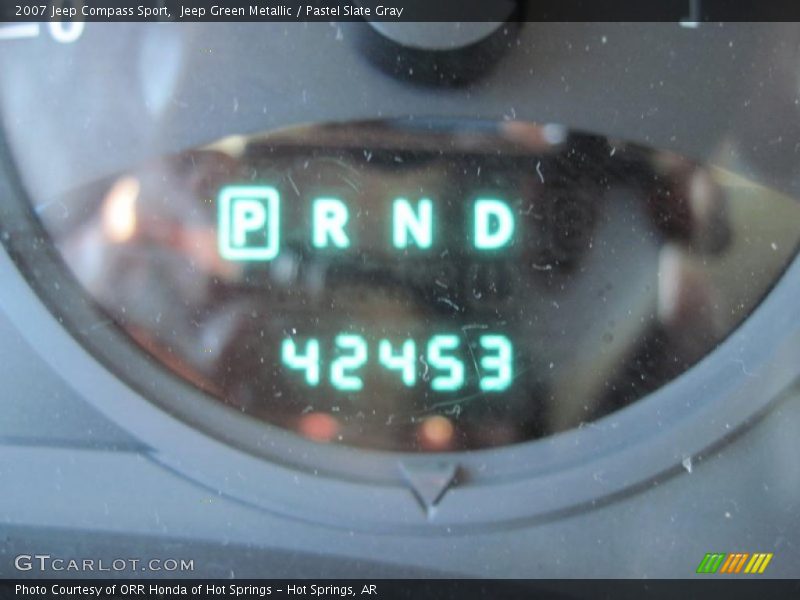 Jeep Green Metallic / Pastel Slate Gray 2007 Jeep Compass Sport