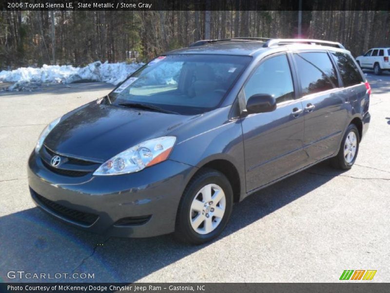 Slate Metallic / Stone Gray 2006 Toyota Sienna LE