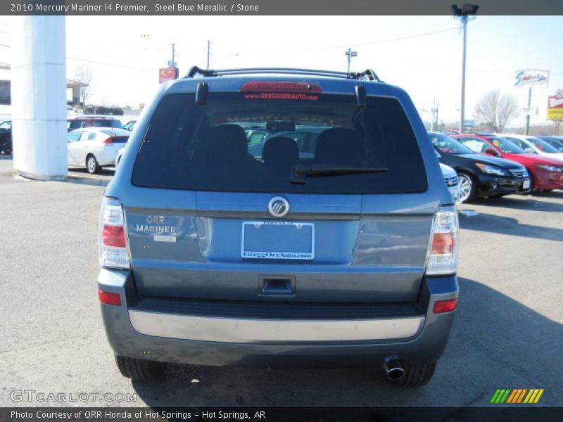 Steel Blue Metallic / Stone 2010 Mercury Mariner I4 Premier