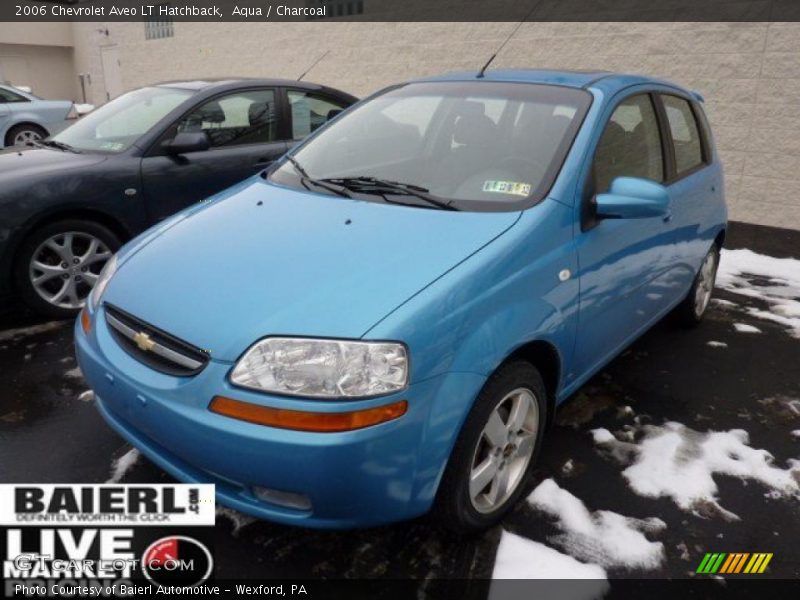Aqua / Charcoal 2006 Chevrolet Aveo LT Hatchback