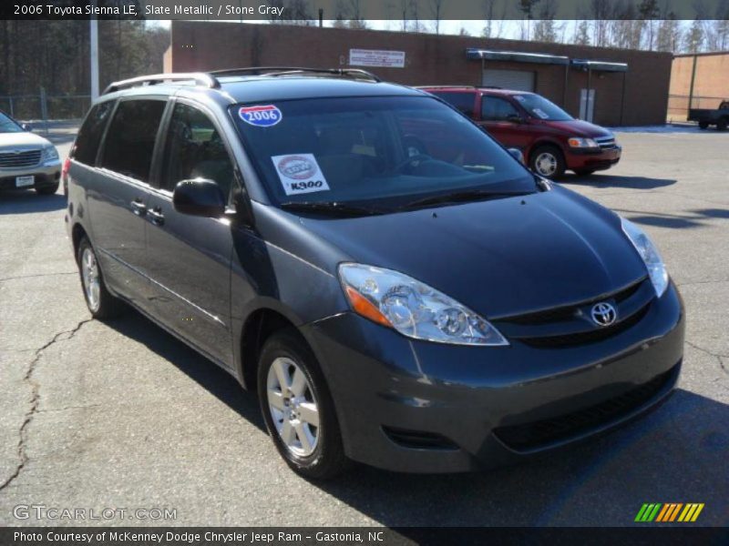 Slate Metallic / Stone Gray 2006 Toyota Sienna LE