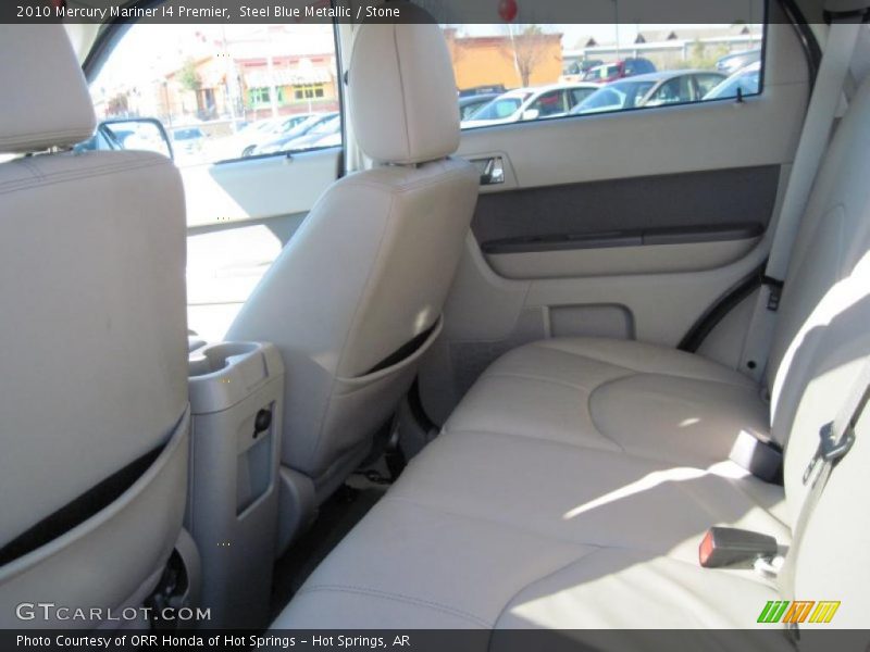 Steel Blue Metallic / Stone 2010 Mercury Mariner I4 Premier