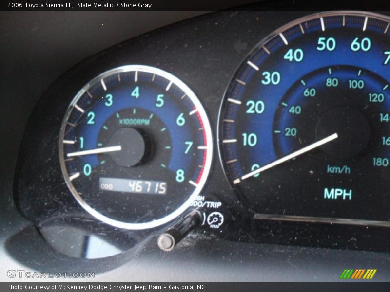 Slate Metallic / Stone Gray 2006 Toyota Sienna LE