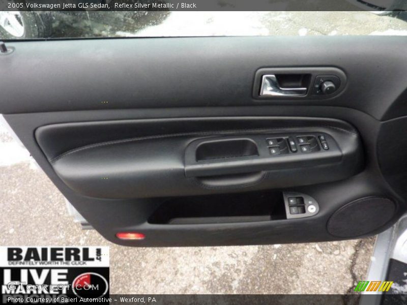 Reflex Silver Metallic / Black 2005 Volkswagen Jetta GLS Sedan