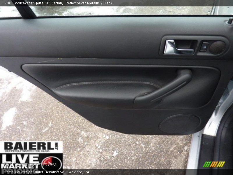 Reflex Silver Metallic / Black 2005 Volkswagen Jetta GLS Sedan