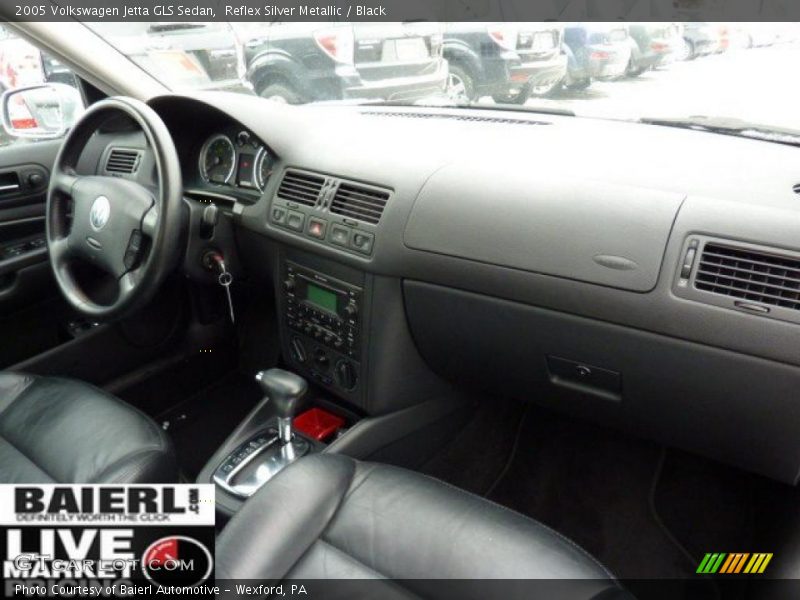 Reflex Silver Metallic / Black 2005 Volkswagen Jetta GLS Sedan