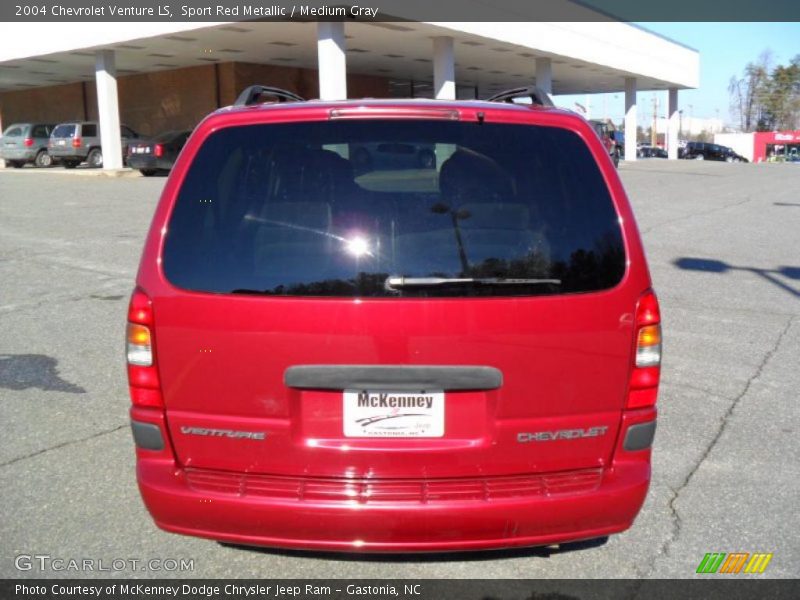 Sport Red Metallic / Medium Gray 2004 Chevrolet Venture LS