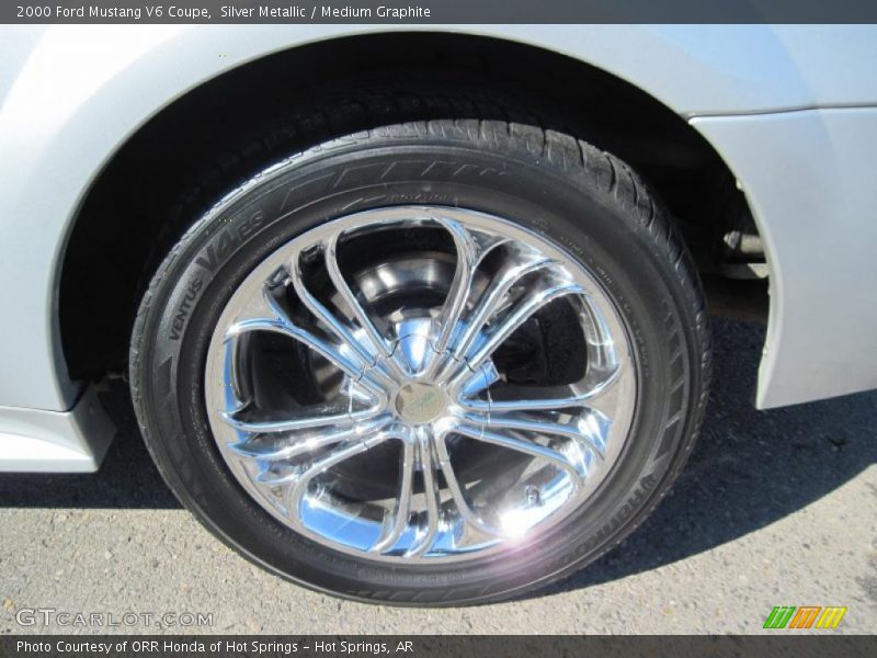 Custom Wheels of 2000 Mustang V6 Coupe
