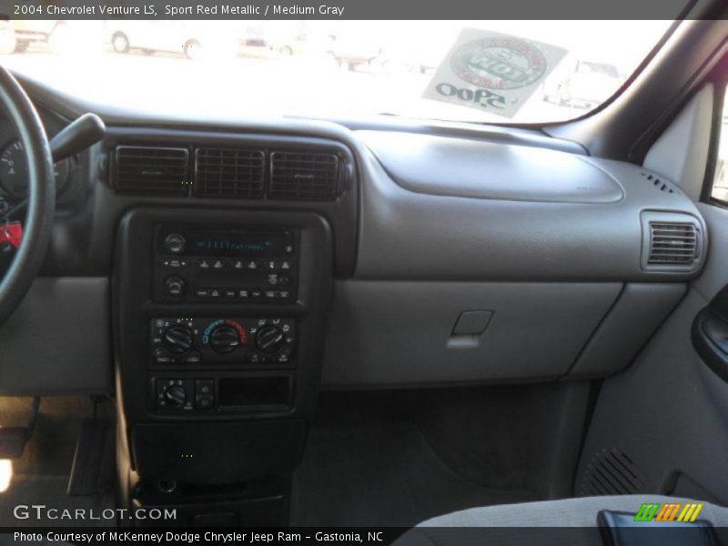 Sport Red Metallic / Medium Gray 2004 Chevrolet Venture LS