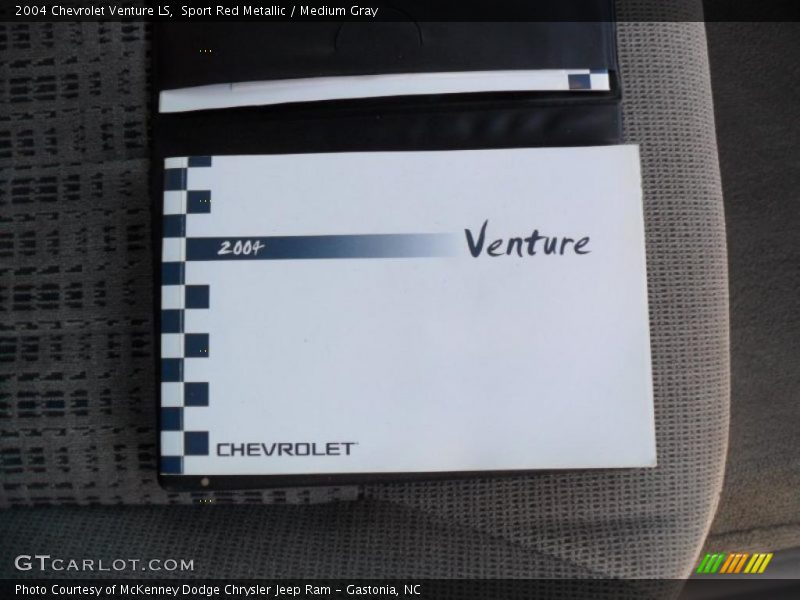 Sport Red Metallic / Medium Gray 2004 Chevrolet Venture LS