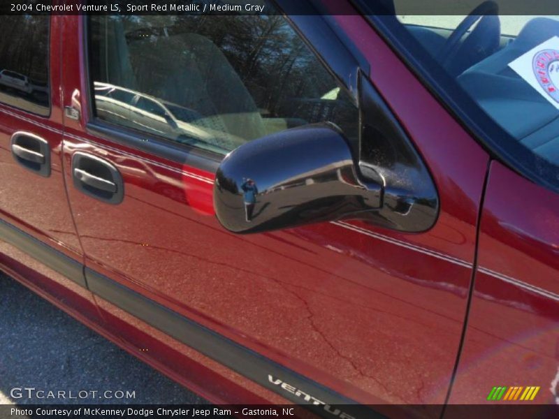 Sport Red Metallic / Medium Gray 2004 Chevrolet Venture LS