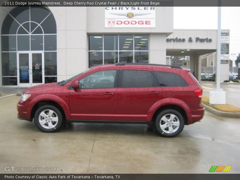  2011 Journey Mainstreet Deep Cherry Red Crystal Pearl
