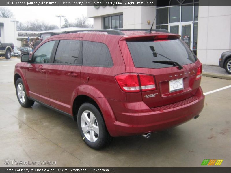  2011 Journey Mainstreet Deep Cherry Red Crystal Pearl