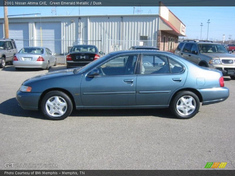 Green Emerald Metallic / Dusk 2001 Nissan Altima GXE