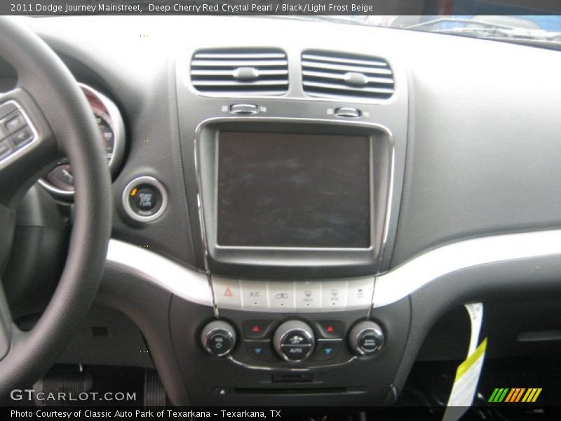 Controls of 2011 Journey Mainstreet