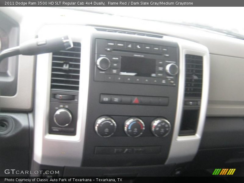 Flame Red / Dark Slate Gray/Medium Graystone 2011 Dodge Ram 3500 HD SLT Regular Cab 4x4 Dually