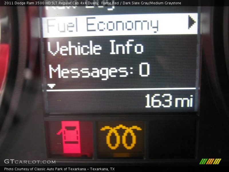 Flame Red / Dark Slate Gray/Medium Graystone 2011 Dodge Ram 3500 HD SLT Regular Cab 4x4 Dually