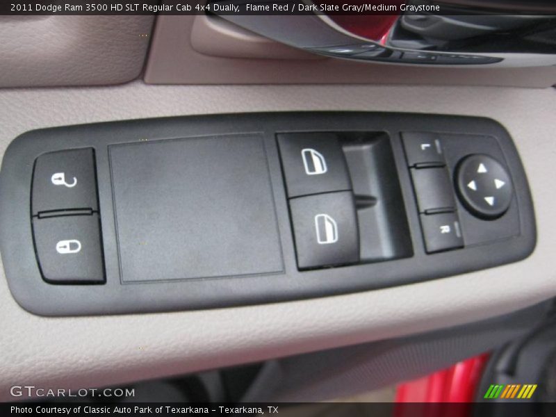 Flame Red / Dark Slate Gray/Medium Graystone 2011 Dodge Ram 3500 HD SLT Regular Cab 4x4 Dually