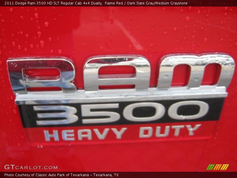  2011 Ram 3500 HD SLT Regular Cab 4x4 Dually Logo