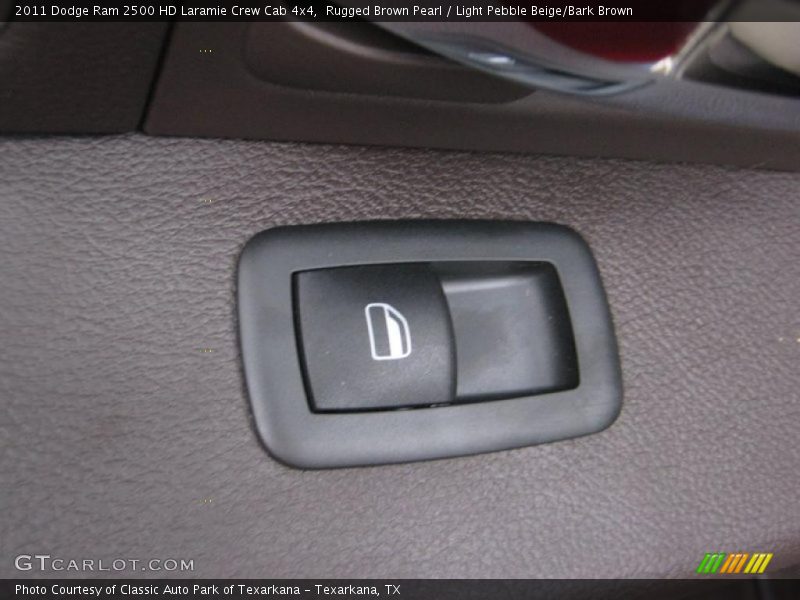 Rugged Brown Pearl / Light Pebble Beige/Bark Brown 2011 Dodge Ram 2500 HD Laramie Crew Cab 4x4