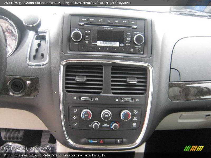 Bright Silver Metallic / Black/Light Graystone 2011 Dodge Grand Caravan Express